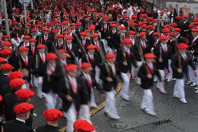 The Alarde De San Marcial Parade - Spain