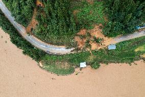 Collapsed Road