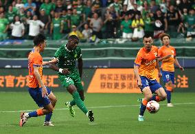 (SP)CHINA-BEIJING-FOOTBALL-CSL-BEIJING VS SHANDONG (CN)