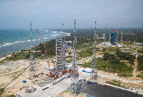 CHINA-HAINAN-WENCHANG-COMMERCIAL SPACECRAFT LAUNCH SITE-REHEARSAL (CN)