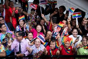 Pride Parade In Bangkok, Thailand