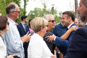 Emmanuel And Brigitte Macron At The Polling Station - Le Touquet