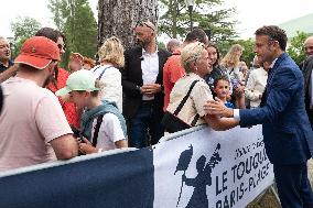 Emmanuel And Brigitte Macron At The Polling Station - Le Touquet