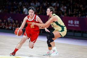(SP)CHINA-SHENZHEN-BASKETBALL-FIBA U18 WOMEN'S ASIAN CUP-FINAL (CN)