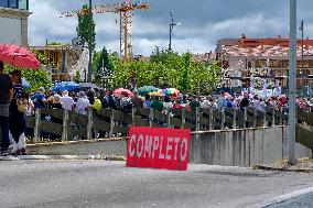 New protest against cellulose company Altri in Santiago de Compostela