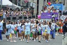 Pride Parade In New York City