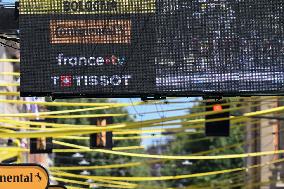 Tour De France race - Stage 2 - Finish