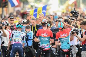 Tour De France race - Stage 2 - Finish