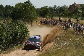 Rally race -  Fia World Rally Championship Wrc Orlen 80Th Rally Poland 2024