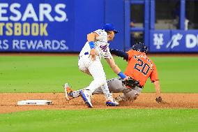 MLB Houston Astros Vs. New York Mets