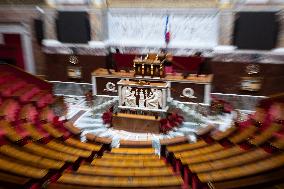 Hemicycle at the National Assembly - Paris