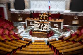 Hemicycle at the National Assembly - Paris