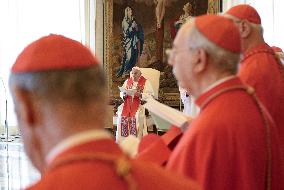 Pope Francis Leads Ordinary Public Consistory - Vatican
