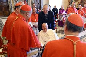 Pope Francis Leads Ordinary Public Consistory - Vatican