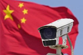 Surveillance camera in Beijing