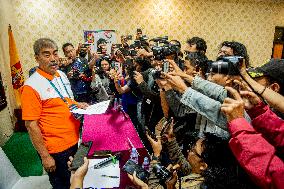 (SP)INDONESIA-YOGYAKARTA-BADMINTON ASIA JUNIOR CHAMPIONSHIP-PRESS CONFERENCE