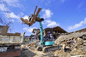 6 months after Jan. 1 earthquake in Ishikawa Pref.