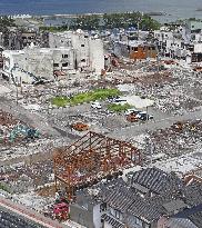 6 months after Jan. 1 earthquake in Ishikawa Pref.