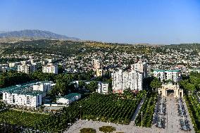 TAJIKISTAN-DUSHANBE-CITY VIEW