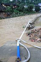 Village Damaged By Rainstorm in Liuzhou