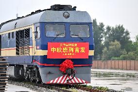 CHINA-TIANJIN-EUROPE-FREIGHT TRAIN ROUTE-LAUNCH (CN)