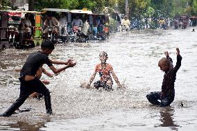 PAKISTAN-LAHORE-RAIN