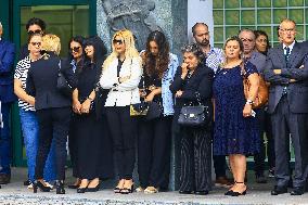 Manuel Fernandes' funeral