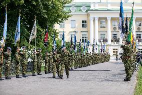 Estonian Defense Forces and Navy leadership roles officially handed over