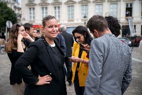 Welcoming day at the National Assembly after legislative election - Paris