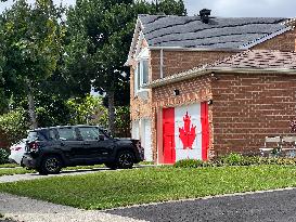 Preparations For Canada Day In Toronto