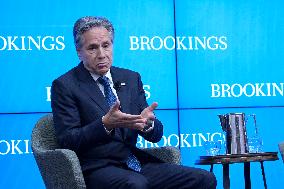 DC: Secretary Blinken hold a America’s Foreign Policy conversation