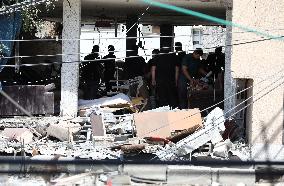 MIDEAST-WEST BANK-TULKARM-NOUR SHAMS REFUGEE CAMP-ISRAEL-RAID