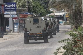 MIDEAST-WEST BANK-TULKARM-NOUR SHAMS REFUGEE CAMP-ISRAEL-RAID