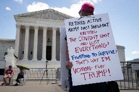 US Supreme Court Finds Trump Has Some Immunity Over Capitol Riots - Washington