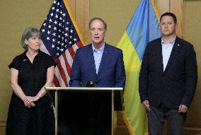 Briefing during visit of delegation of US House of Representatives to Kyiv