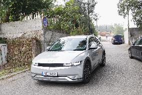 Arrival of Fc Porto players at Olival