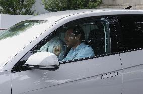 Arrival of Fc Porto players at Olival