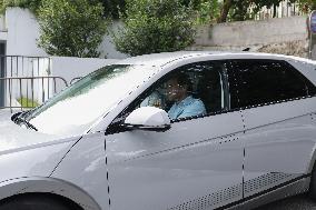 Arrival of Fc Porto players at Olival