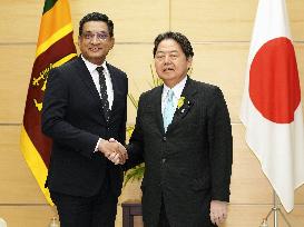 Sri Lanka's Foreign Minister Sabry in Tokyo