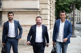 RN’s Newly-Elected MPs Arrive To The Palais Bourbon - Paris