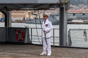 Handover Ceremony Of NATO's Standing Maritime Group 2 - Toulon