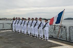 Handover Ceremony Of NATO's Standing Maritime Group 2 - Toulon