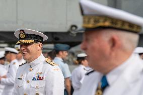 Handover Ceremony Of NATO's Standing Maritime Group 2 - Toulon