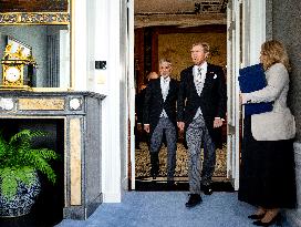 King Willem-Alexander Receives New PM Schoof - The Hague