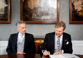 King Willem-Alexander Receives New PM Schoof - The Hague