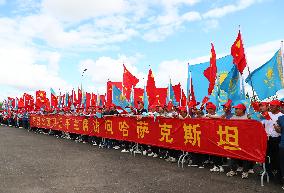 KAZAKHSTAN-ASTANA-XI JINPING-ARRIVAL