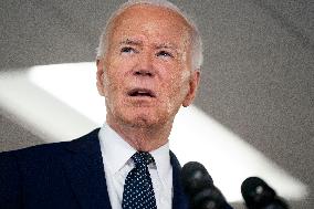 President Biden delivers remarks on extreme weather in Washington, DC