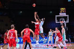 International Basketball match - Slovenia vs Croatia - FIBA Olympic Qualifying Tournaments