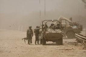 ISRAEL-GAZA-BORDER-TROOPS