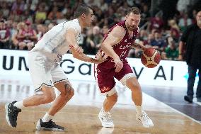 (SP)LATVIA-RIGA-FIBA OLYMPIC QUALIFYING TOURNAMENT-LAT VS GEO